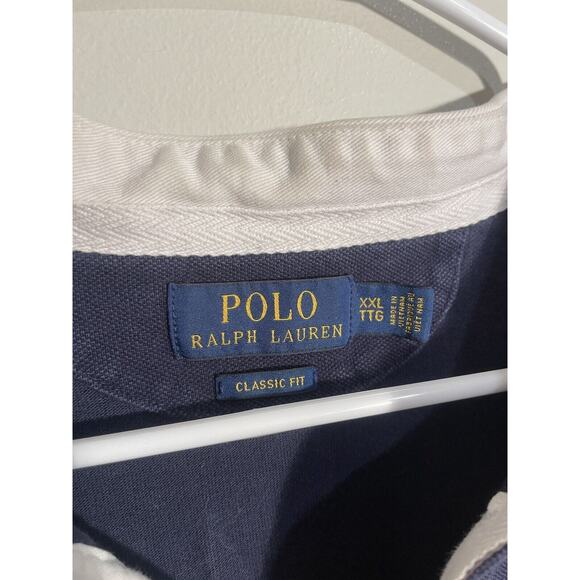 Polo Ralph Lauren Offshore Sailing Team Polo Shirt Men's XXL Color Block Rugby - Picture 4 of 10